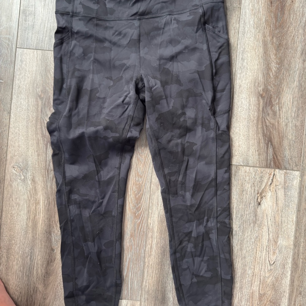 lululemon athletica Kids Dark Camouflage Leggings